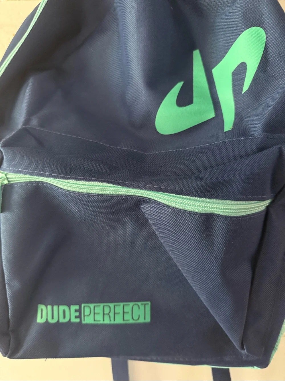 Dude Perfect Kids Navy & Teal Backpack